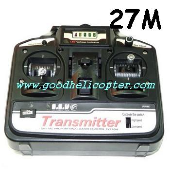 hcw521-521a-527-527a helicopter parts transmitter (27M) - Click Image to Close